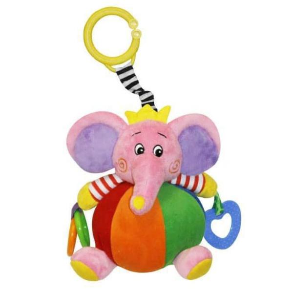 Λούτρινο Παιχνίδι Lorelli Funny Elephant Pink 10190911301