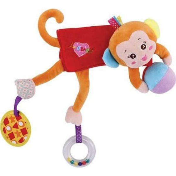 Λούτρινο Παιχνίδι Hug Me Toy Lorelli Monkey 10191260001
