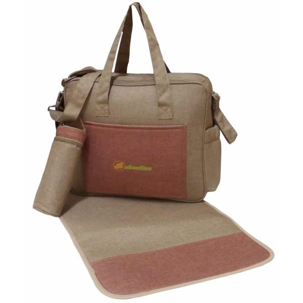 Τσάντα με Αλλαξιέρα Olympus Beboulino Sand 04500100041