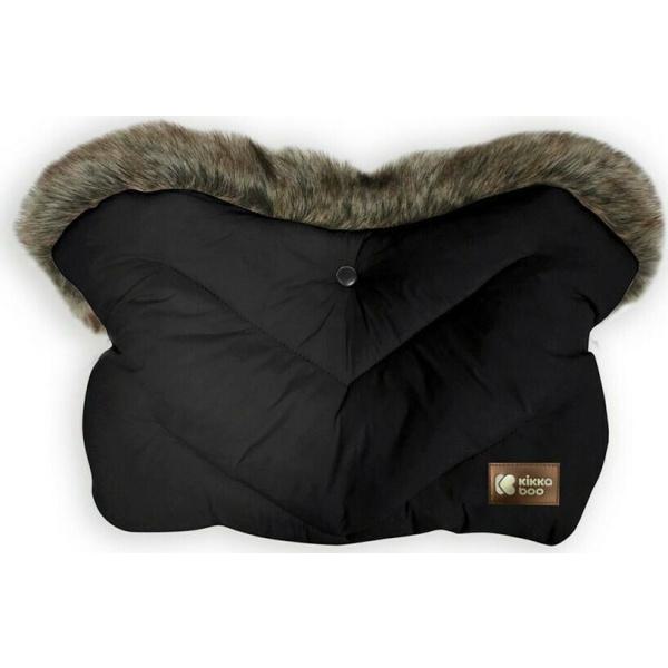 Προστατευτικό Χεριών Luxury Fur Kikka Boo Black 31108040078