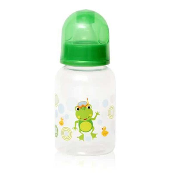 Μπιμπερό Πλαστικό 125ml +0 μηνών Simple Lorelli Green Frog 1020012