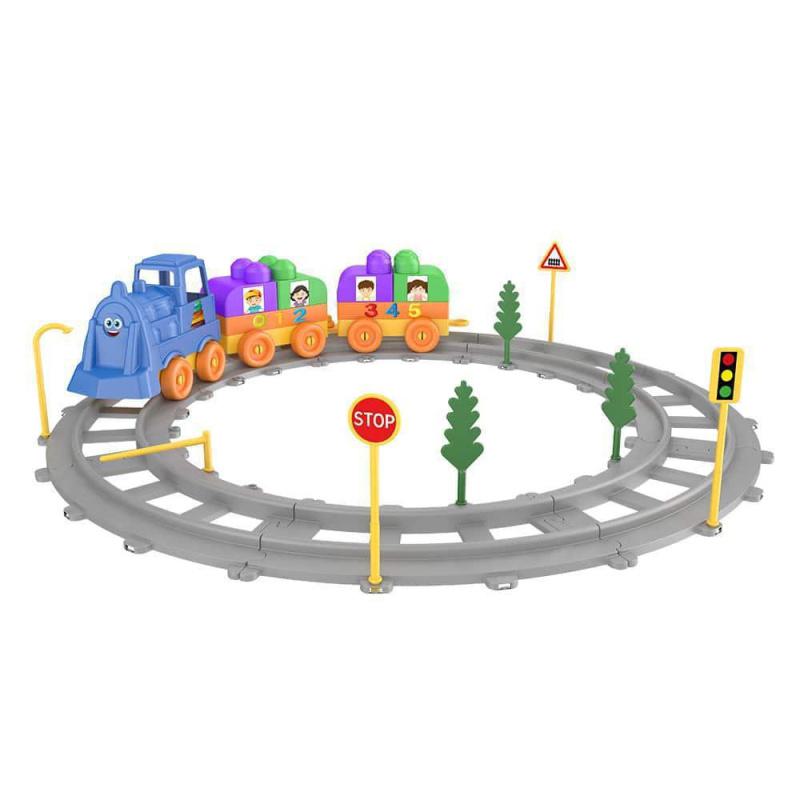 Παιχνίδι Σιδηρόδρομος 43ΤΜΧ Ucar Toys Magic Blocks 107241