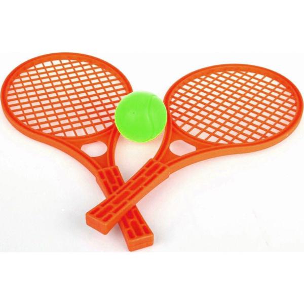 Σετ Ρακέτες Τένις με Μπαλάκι Tennis Mochtoys Red 5055