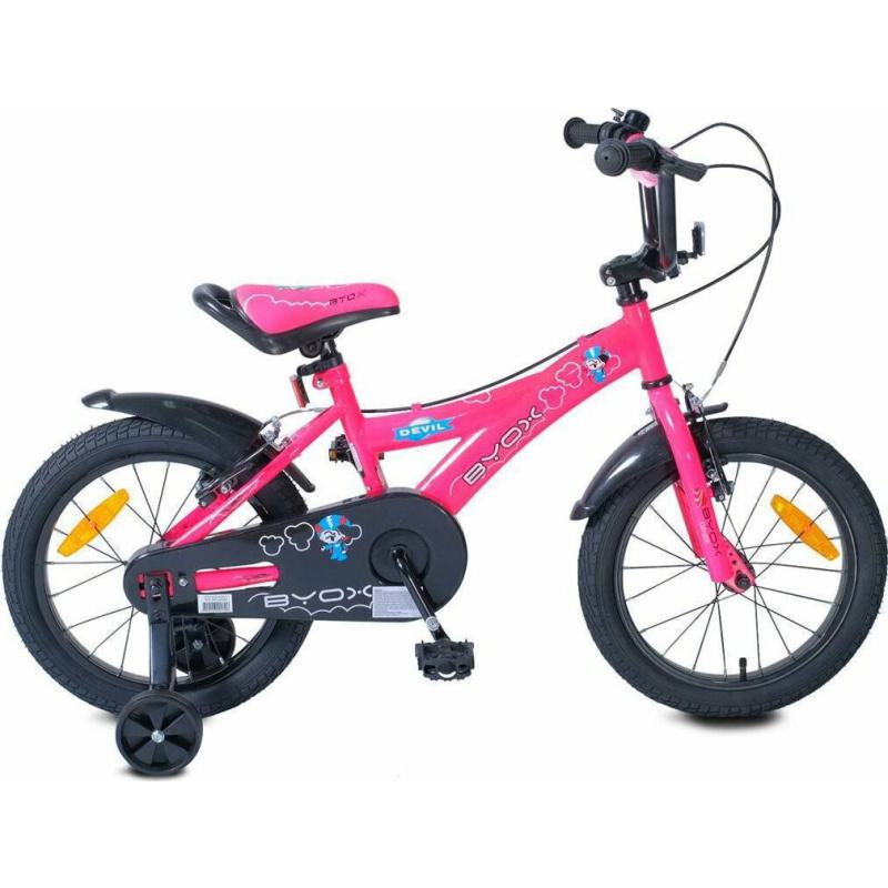 Ποδηλατάκι Παιδικό 16'' Devil Byox Pink 3800146201708