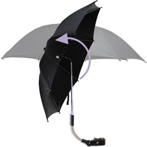 Ομπρέλα καροτσιού με δείκτη UV50+ Dooky Black DK-128251