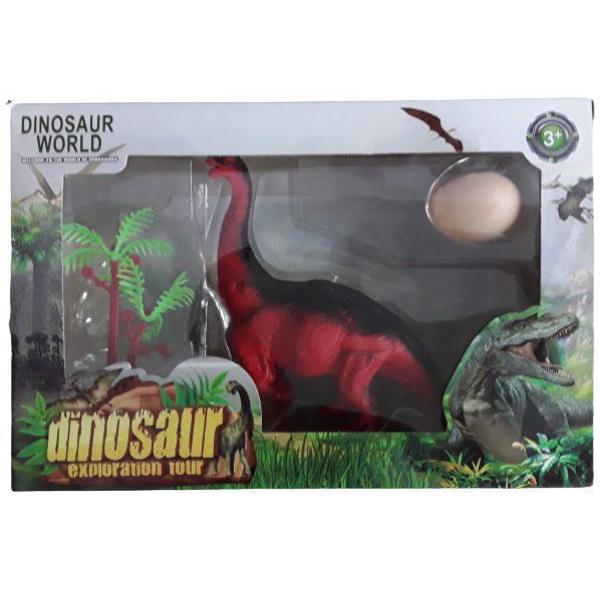 Παιχνίδι Δεινόσαυρος Βραχιόσαυρος με Αυγό Toys Wonderland Red 868475