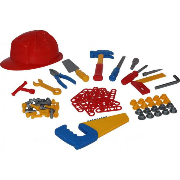 Polesie Παιδικά Εργαλεία 74τμχ Tool Set 53718