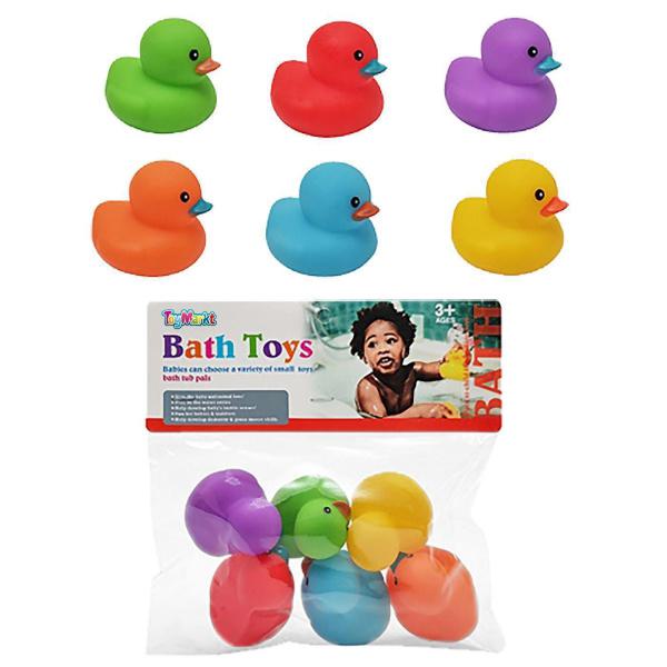 Παιχνίδια Μπάνιου 6τμχ Ducks ToyMarkt 074109200001