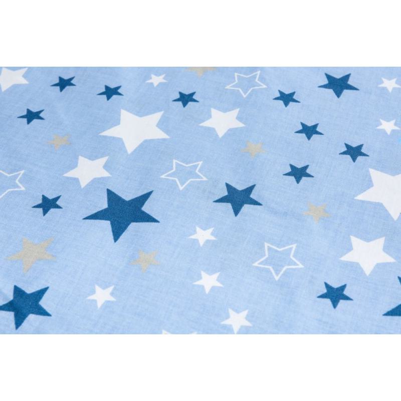 Μαξιλαροθήκη για Μαξιλάρι Θηλασμού 60x40x11cm Sensillo Stars Blue 22806