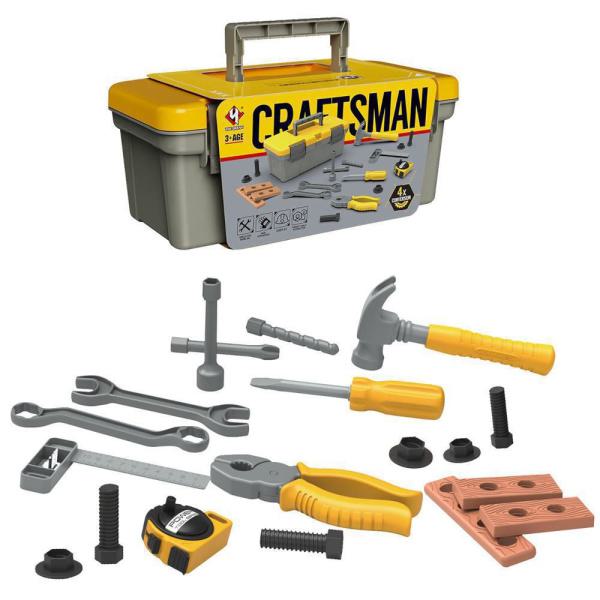 Εργαλειοθήκη με Εργαλεία Craftsman ToyMarkt 071342700001