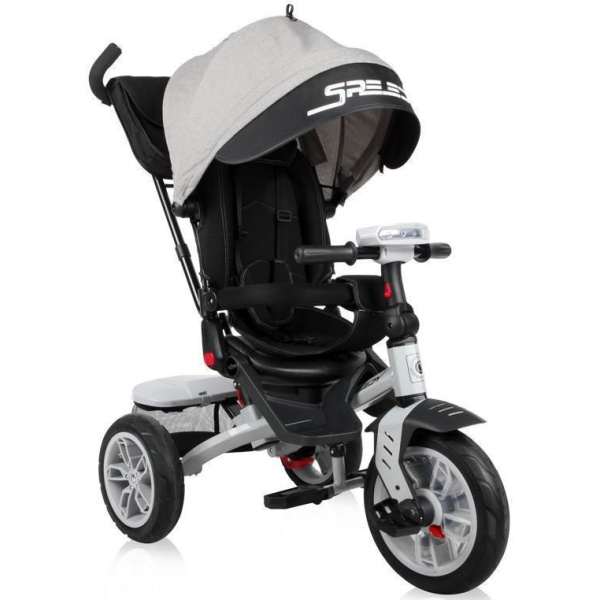 Τρίκυκλο Παιδικό Ποδηλατάκι Air Wheels Speedy Lorelli Grey & Black 10050432108