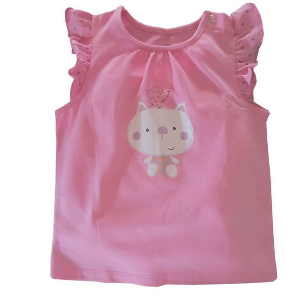 Μπλουζάκι Καλοκαιρινό LullaBy Pink Rabbit 8001902