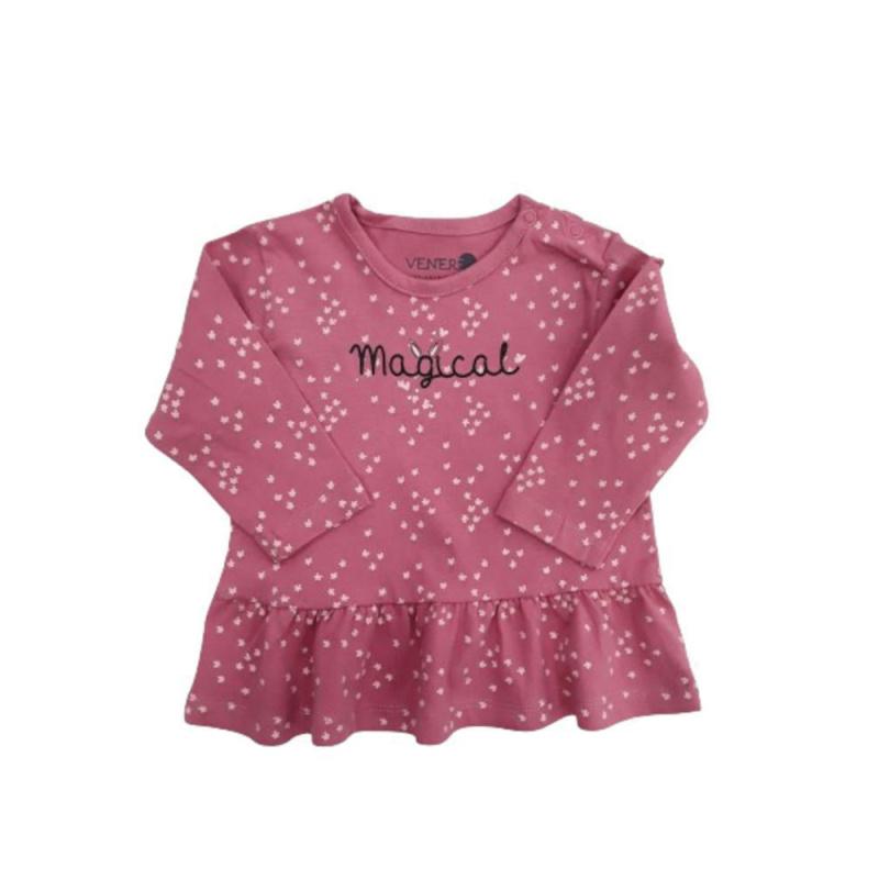 Φορεματάκι Μακρυμάνικο Tunic Magical Venere Pink 8010670