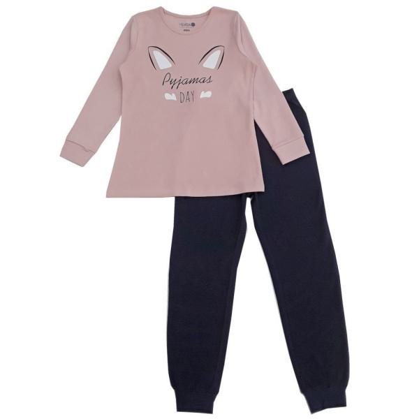 Παιδική Πιτζάμα Μακρυμάνικη Pyjamas Day Venere Pink 8020982