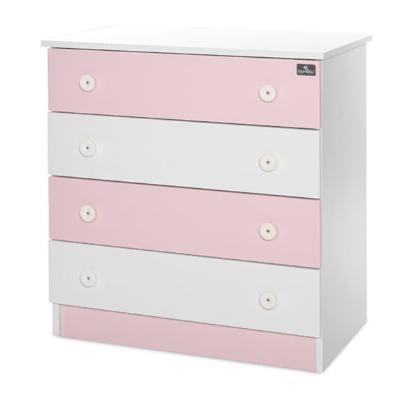 Συρταριέρα και Αλλαξιέρα Dream Lorelli New White Orchid Pink 10170070038