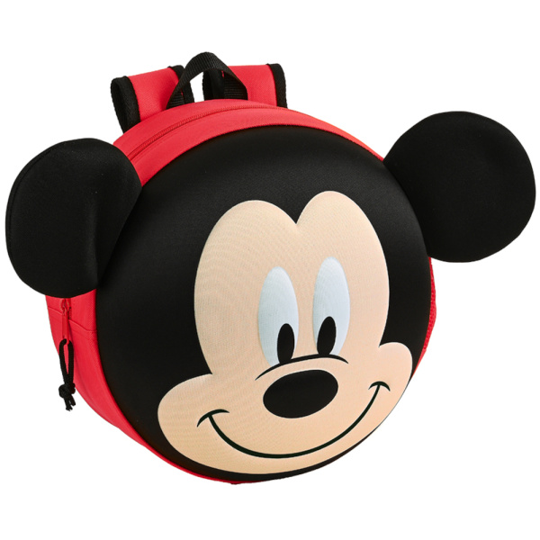 Tσάντα Σχολική Νηπίου 3D Mickey Mouse Safta 642263358