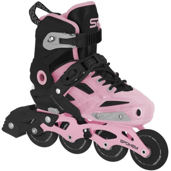 Πατίνια Roller Skates Αυξομειούμενα 35-38 Inline Freespo Spokey Pink 5905339406637