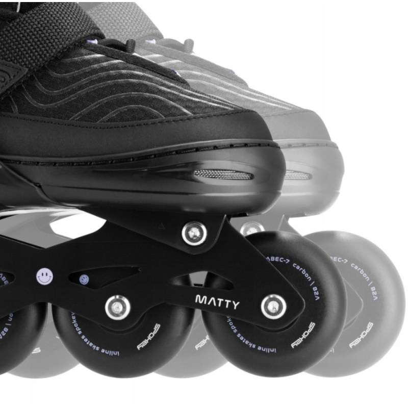Πατίνια Roller Skates Αυξομειούμενα Inline Matty Tie-Dye Spokey Violet 5905339434517