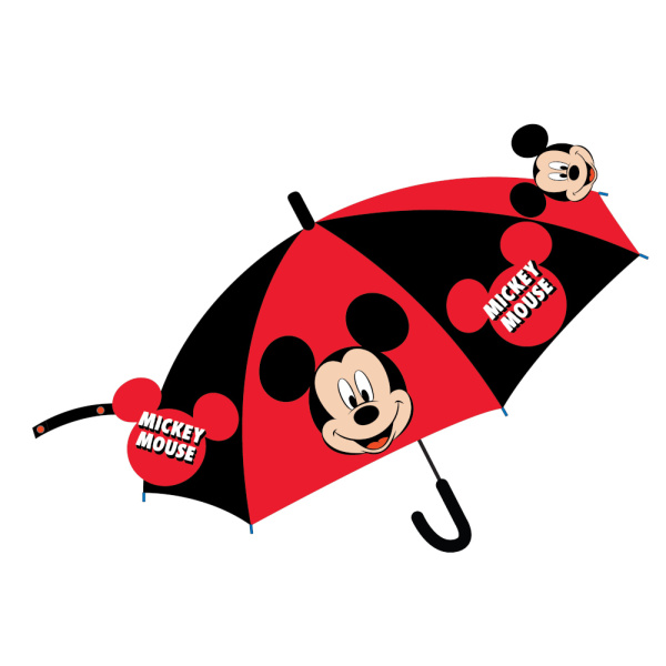 Ομπρέλα Red Black Mickey 3D 5904009081501