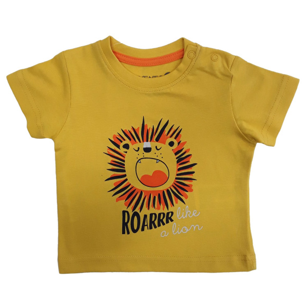 T-shirt Μπλουζάκι Lion Roarrr Venere Yellow 8010658
