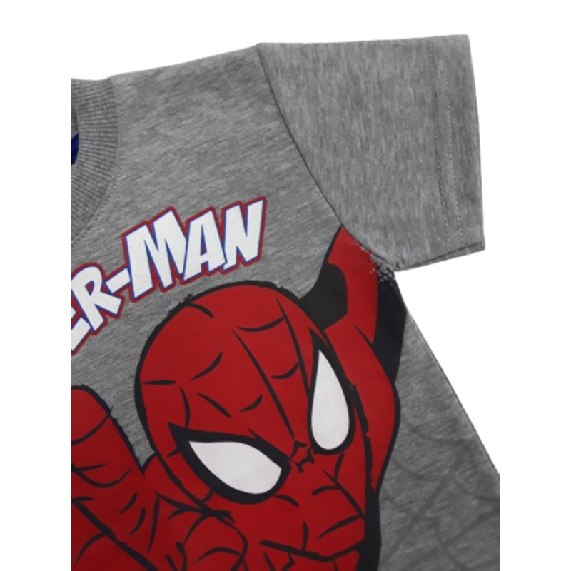 T-shirt Μπλουζάκι Κοντομάνικο Spiderman Beboulino Grey 80108340021