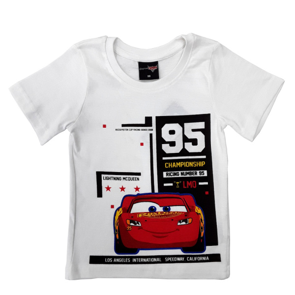 Μπλουζάκι T-shirt Cars 95 White 5904009057476